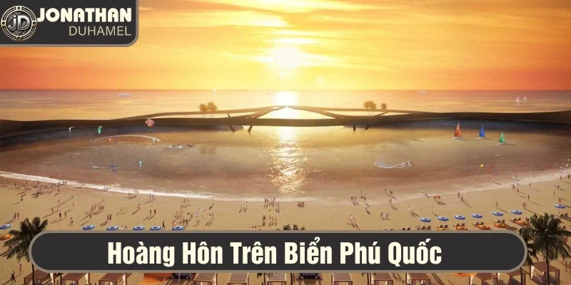 Ngắm hoàng hôn trên biển Phú Quốc 