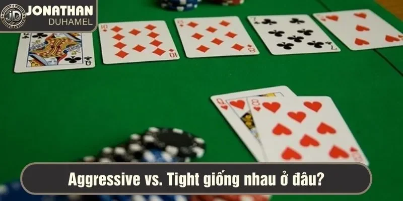 Điểm giống nhau giữa Aggressive vs. Tight