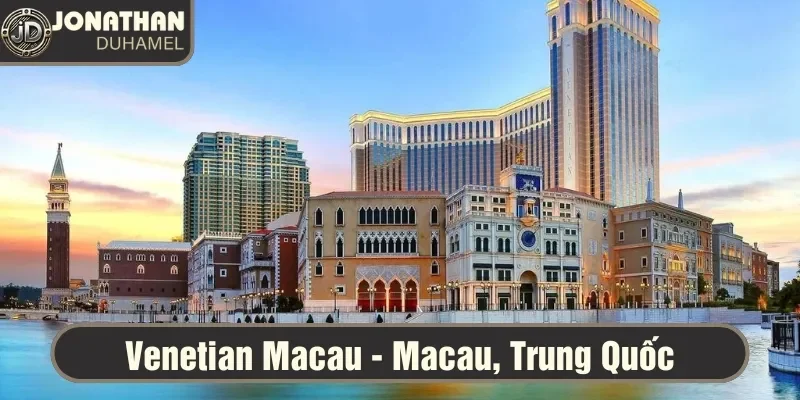 Những sòng bài xa hoa nhất mà bạn nên thử một lần trong đời 2 Venetian Macau với kiến trúc nguy nga và thiết kế sang trọng
